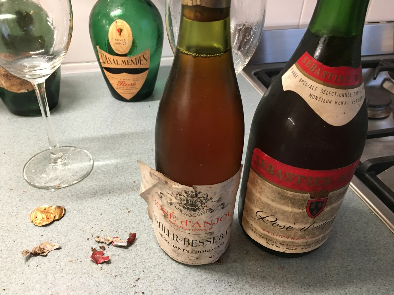 From the last glass to wine history