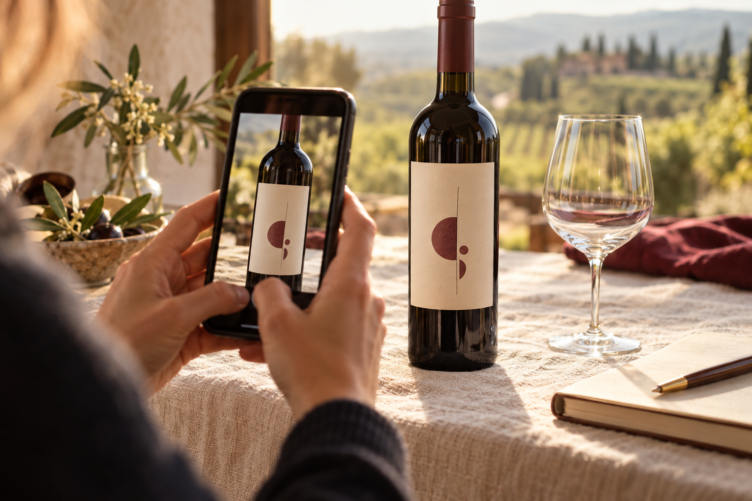 From label to wine story